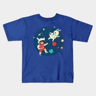 Galaxy Hoppers - Friends in Space Kids T-Shirt